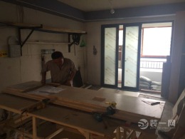 木工施工过程中